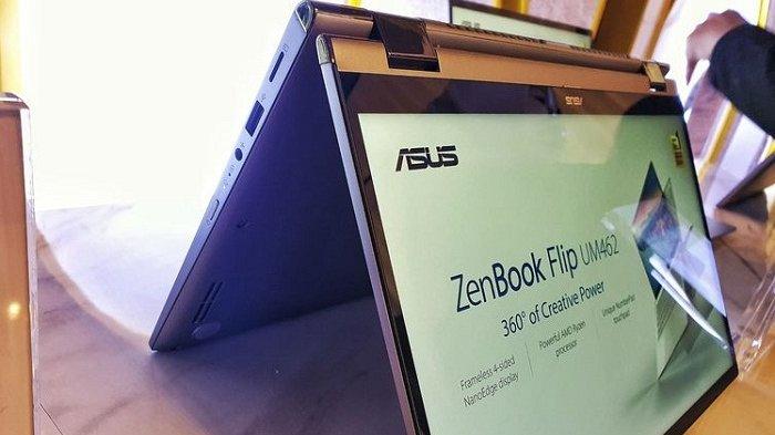 Zenbook Flip UM462, Laptop dengan Layar Putar 360 derajat