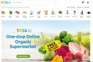 supermarket organik sesa.id