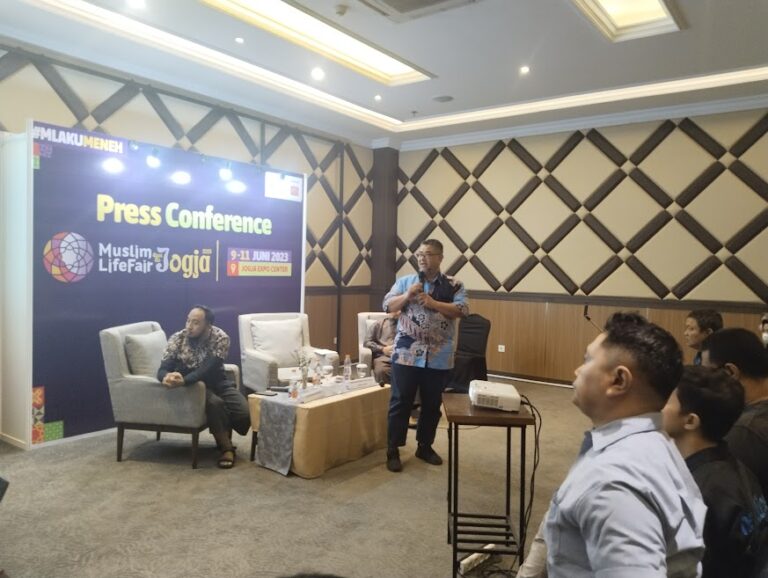press conference muslim life fair jogja 2023