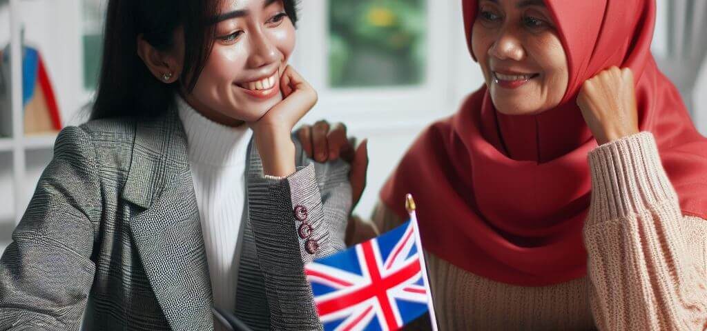 belajar bahasa Inggris dewasa