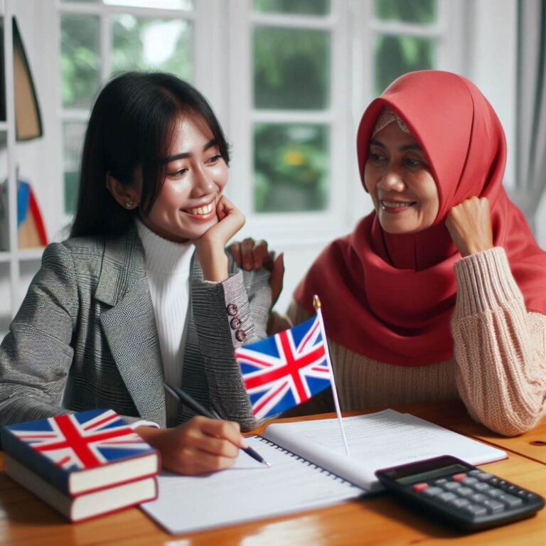 belajar bahasa Inggris dewasa